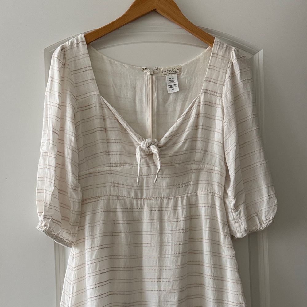 L Space Striped Mini Dress